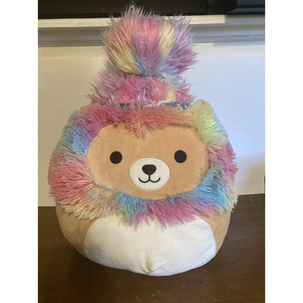 Squishmallows 14" Leonard Lion Squish-Doo Plush NWT #25
